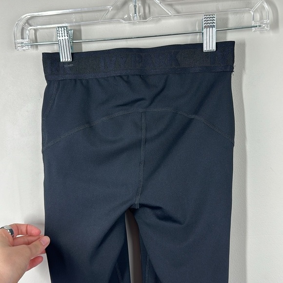 NWT Ivy Park Black Slash Leggings Size XS - Picture 6 of 14